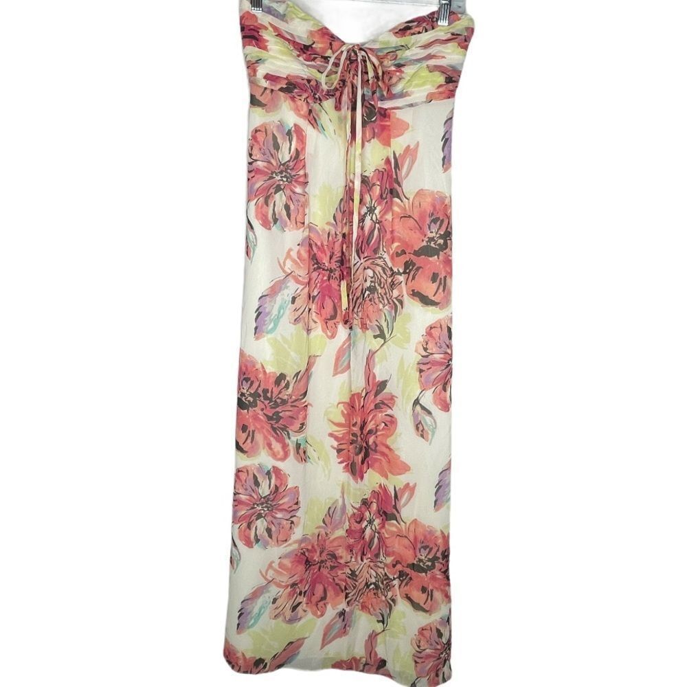Lauren Conrad Strapless Floral Dress